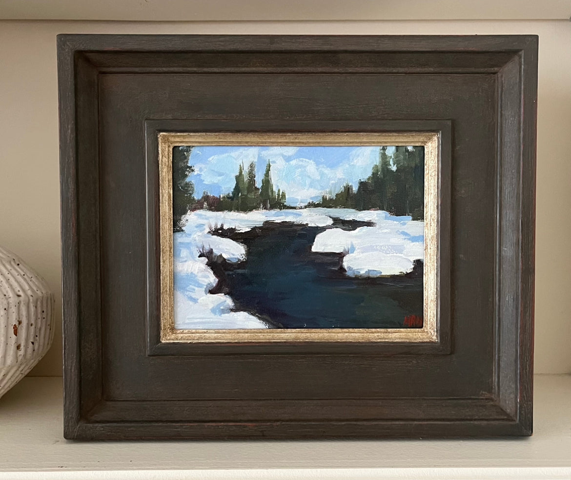 “Winter on the Yellowstone River”